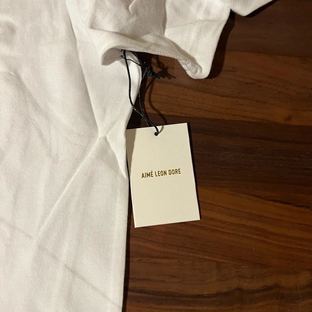 Aime Leon Dore ALD Ink Studio Tee Men’s Size XXL in White Cotton T-Shirt - Picture 7 of 11